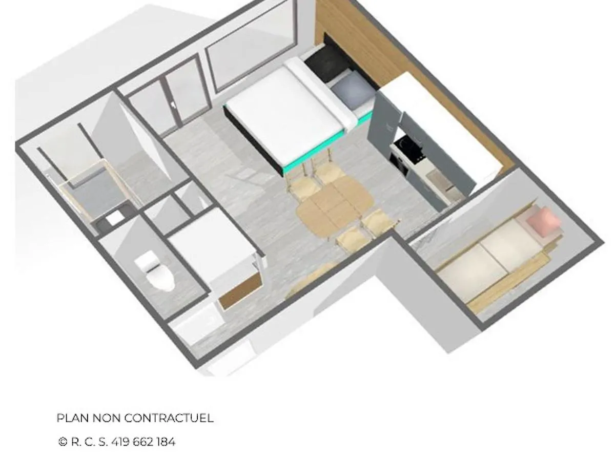 Studio Renove Pour 4, Ski Aux Pieds, La Croisette, Les Menuires - Fr-1-452-230 Saint-Martin-de-Belleville Apartment